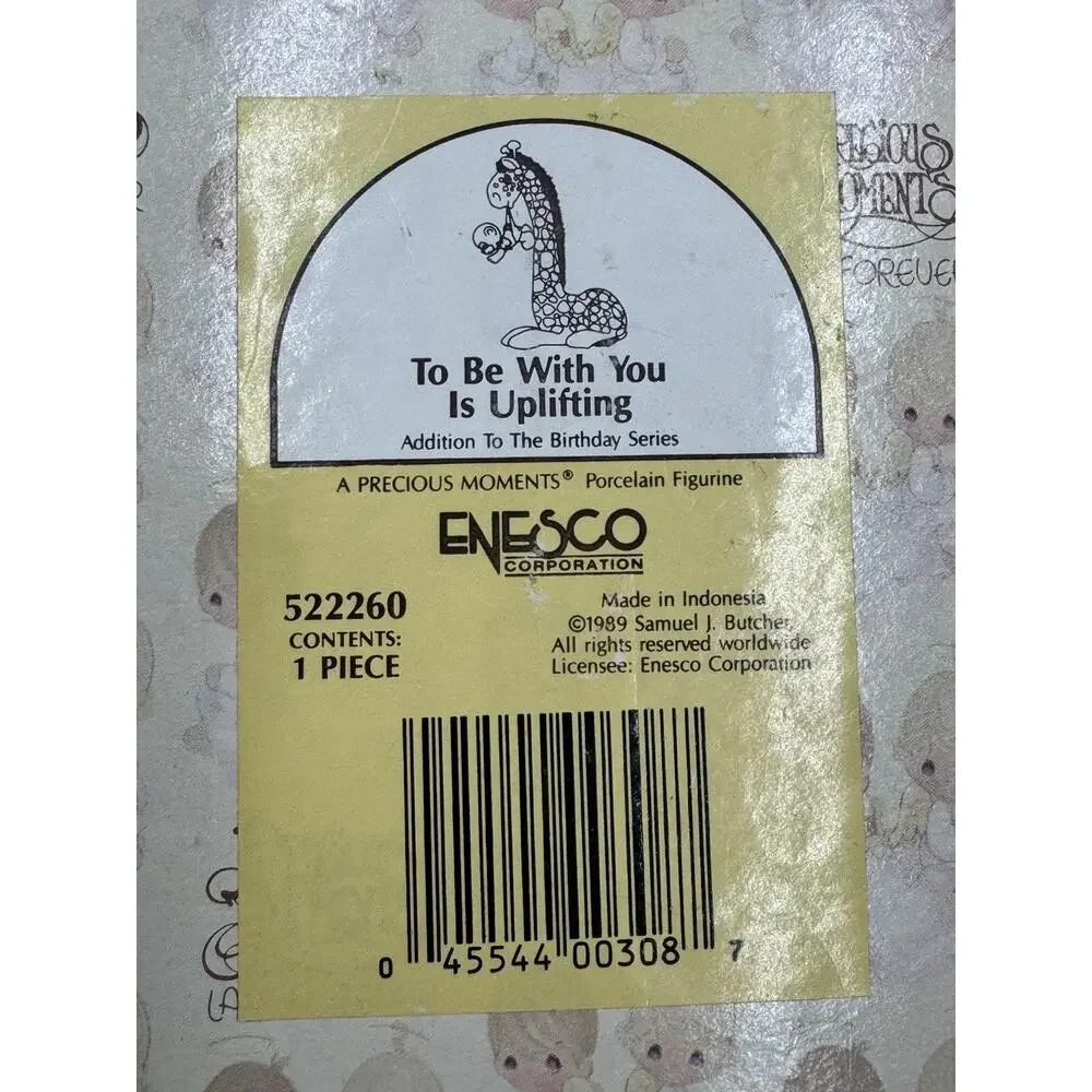 Precious Moments To Be With You Is Uplifting Giraffe & Baby Figurine 522260